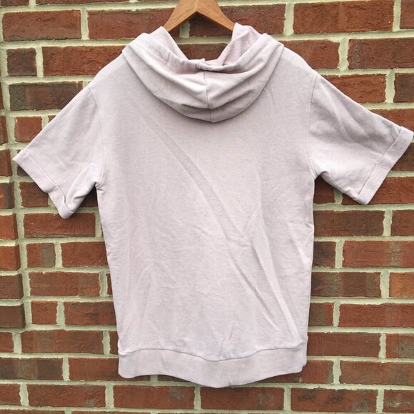 No Boundaries Hoodie Mens Small Pink Sweatshirt Kangaroo Pocket Athleisure Comfy - Picture 2 of 11